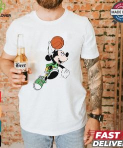 NBA Mickey Boston Celtics Logo T Shirt