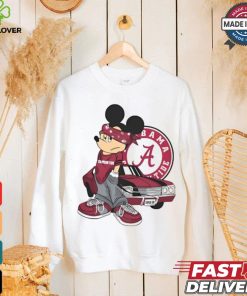 NBA Mickey Mouse Alabama Crimson Tide Super Cool T Shirt