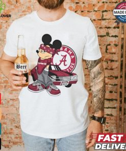 NBA Mickey Mouse Alabama Crimson Tide Super Cool T Shirt