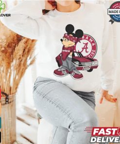 NBA Mickey Mouse Alabama Crimson Tide Super Cool T Shirt