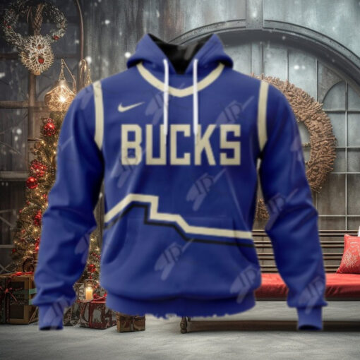 NBA Milwaukee Bucks Special 2025 City Edition Hoodie