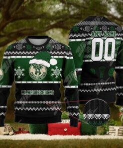 NBA Milwaukee Bucks Special Christmas Ugly Sweater Design