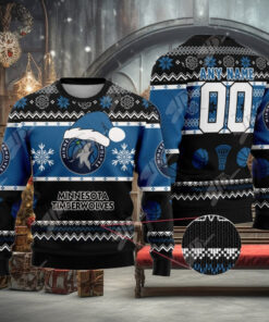 NBA Minnesota Timberwolves Special Christmas Ugly Sweater Design