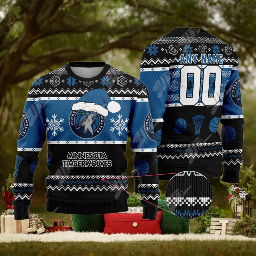 NBA Minnesota Timberwolves Special Christmas Ugly Sweater Design NBA Minnesota Timberwolves Special Christmas Ugly Sweater Design