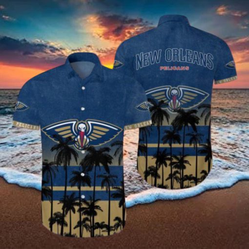 NBA New Orleans Pelicans Hawaiian Shirt Trending Summer