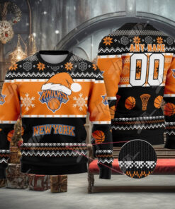 NBA New York Knicks Special Christmas Ugly Sweater Design