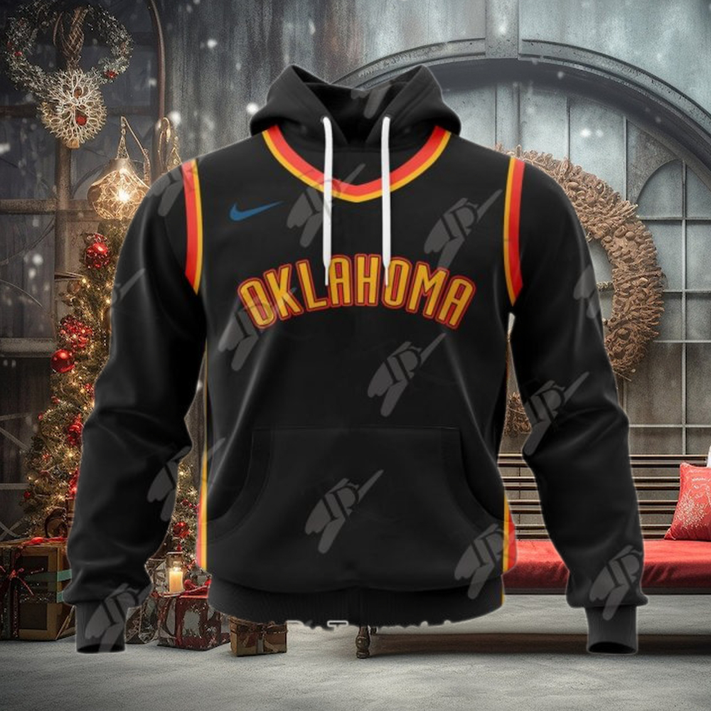 NBA Oklahoma City Thunder Special 2025 City Edition Hoodie NBA Oklahoma City Thunder Special 2025 City Edition Hoodie
