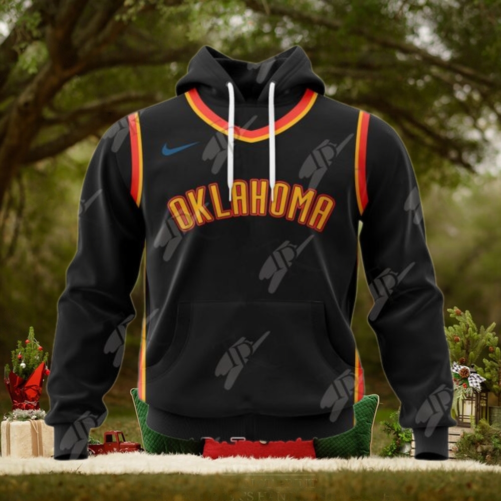 NBA Oklahoma City Thunder Special 2025 City Edition Hoodie NBA Oklahoma City Thunder Special 2025 City Edition Hoodie