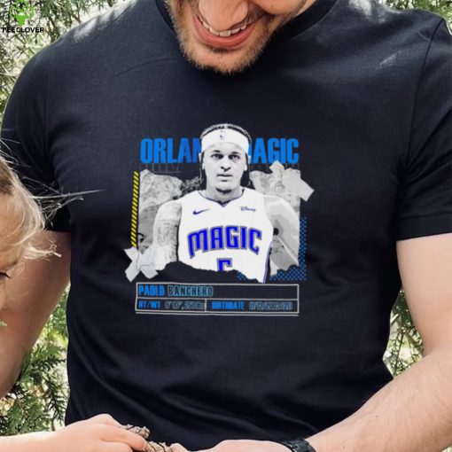 NBA Paolo Banchero Orlando Magic basketball player information paper hoodie, sweater, longsleeve, shirt v-neck, t-shirt