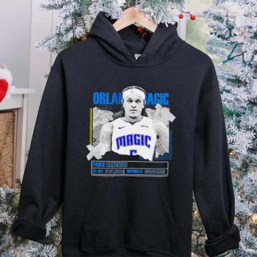 NBA Paolo Banchero Orlando Magic basketball player information paper hoodie, sweater, longsleeve, shirt v-neck, t-shirt