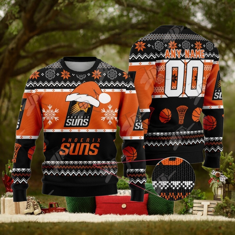 NBA Phoenix Suns Special Christmas Ugly Sweater Design NBA Phoenix Suns Special Christmas Ugly Sweater Design