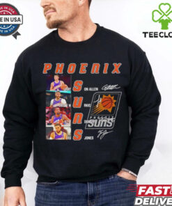 NBA Phoenix Suns players name signature shirt