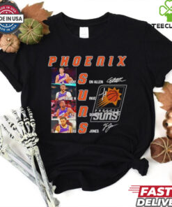 NBA Phoenix Suns players name signature shirt