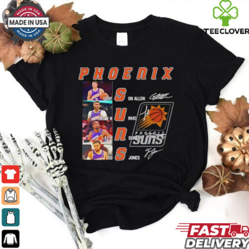 NBA Phoenix Suns players name signature shirt