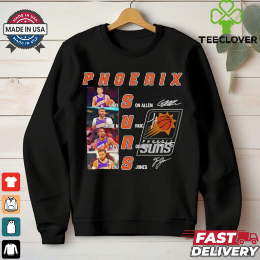 NBA Phoenix Suns players name signature shirt