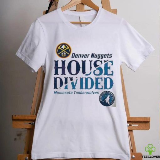 NBA Playoffs Nuggets vs Timberwolves House Divided Shirt