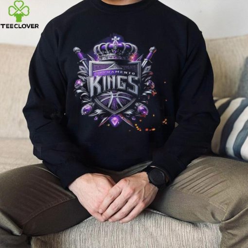 NBA Realistic 3D Logo Of Sacramento Kings Classic T hoodie, sweater, longsleeve, shirt v-neck, t-shirt