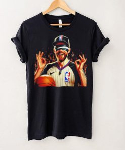 NBA Referee player poster shirt