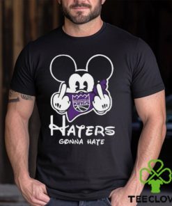 NBA Sacramento Kings Haters Gonna Hate Mickey Mouse Disney Basketball T Shirt