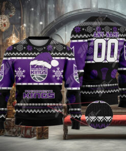 NBA Sacramento Kings Special Christmas Ugly Sweater Design