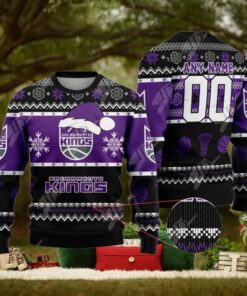 NBA Sacramento Kings Special Christmas Ugly Sweater Design