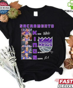 NBA Sacramento Kings players name signature shirt