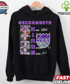 NBA Sacramento Kings players name signature shirt