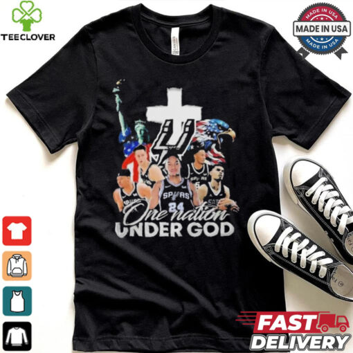 NBA San Antonio Spurs One Nation Under God Vintage 2024 Shirt