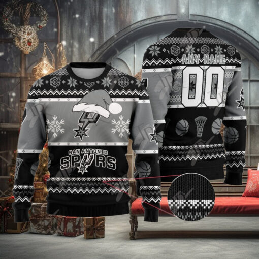 NBA San Antonio Spurs Special Christmas Ugly Sweater Design