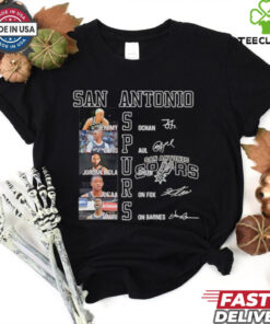 NBA San Antonio Spurs players name signature shirt
