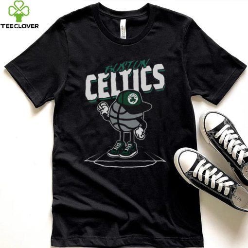 NBA Toddler Boston Celtics Black Mr. Dribble Shirt