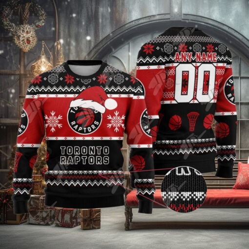 NBA Toronto Raptors Special Christmas Ugly Sweater Design