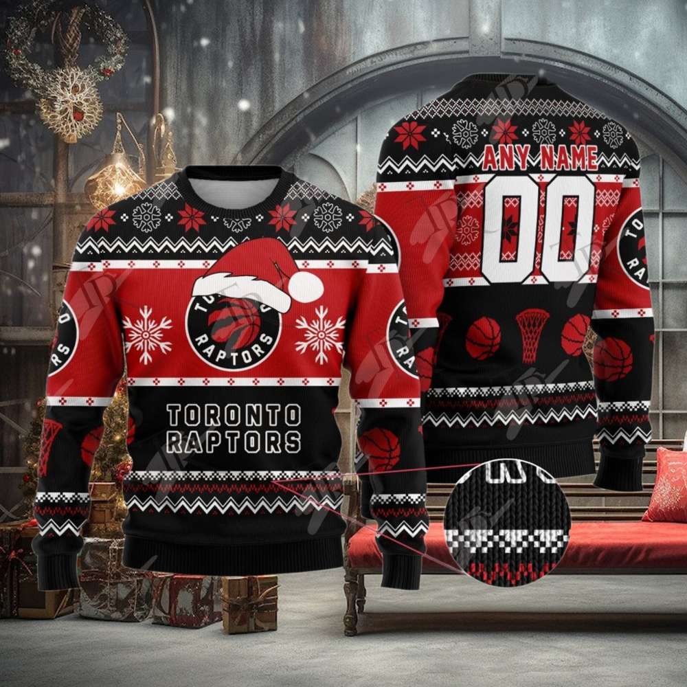NBA Toronto Raptors Special Christmas Ugly Sweater Design NBA Toronto Raptors Special Christmas Ugly Sweater Design