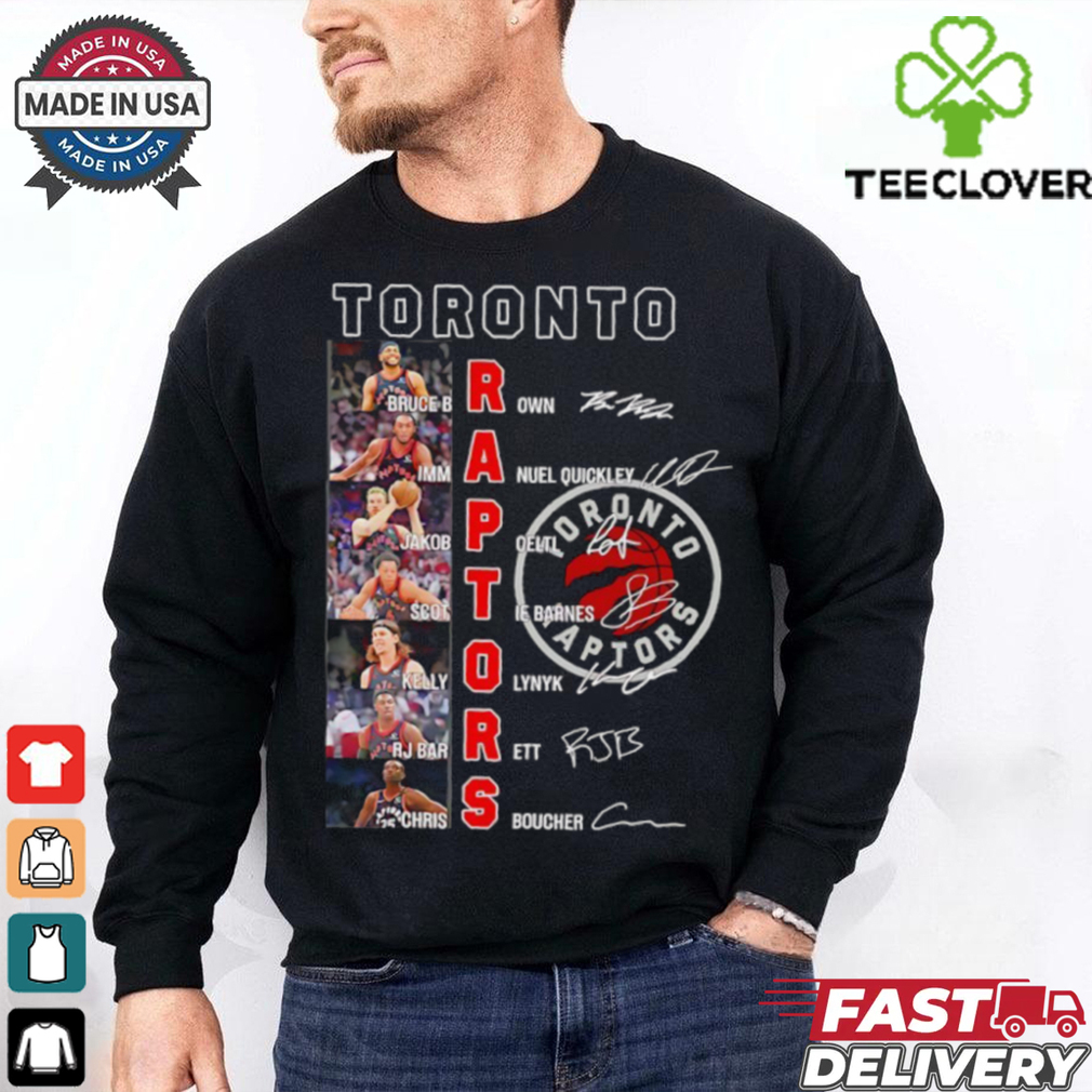 NBA Toronto Raptors players name signature shirt NBA Toronto Raptors players name signature shirt