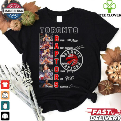 NBA Toronto Raptors players name signature shirt