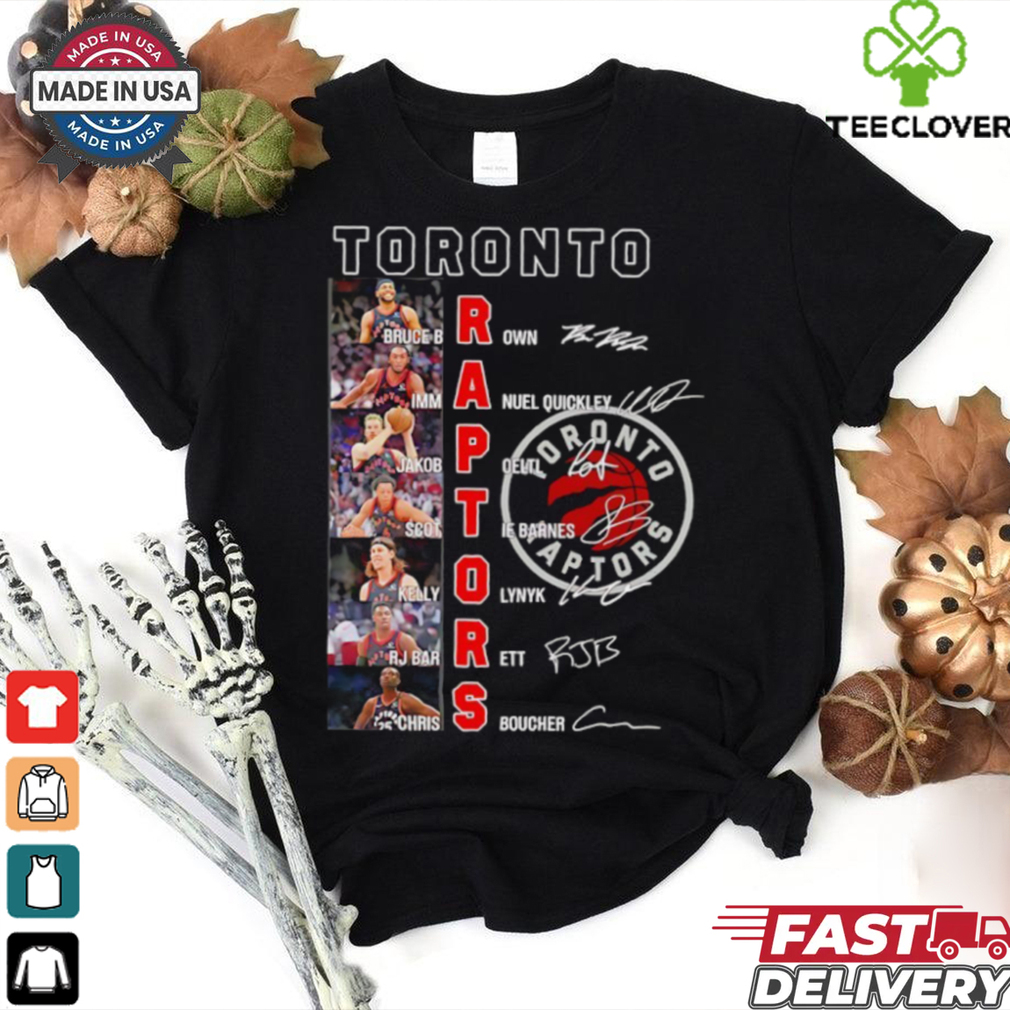 NBA Toronto Raptors players name signature shirt NBA Toronto Raptors players name signature shirt