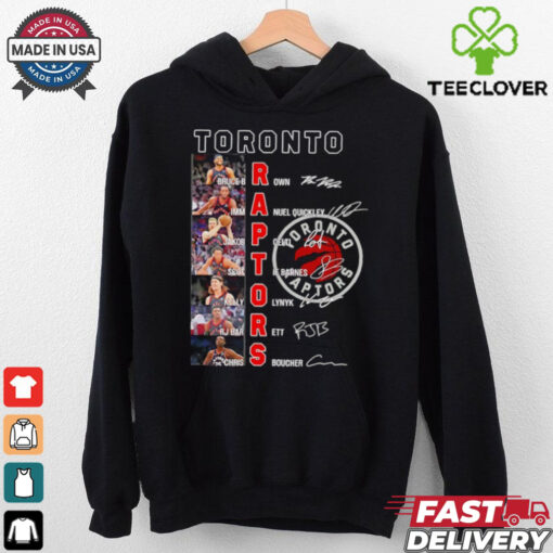 NBA Toronto Raptors players name signature shirt