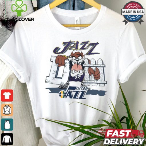 NBA Utah Jazz Looney Tunes Taz T Shirt