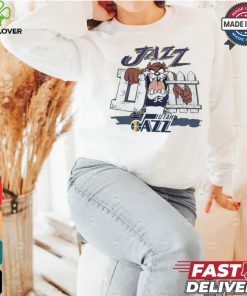 NBA Utah Jazz Looney Tunes Taz T Shirt