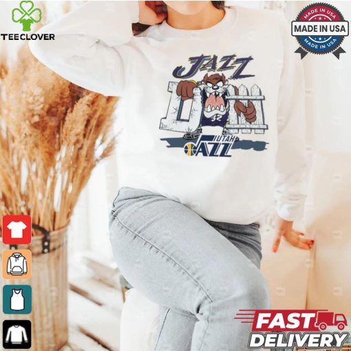 NBA Utah Jazz Looney Tunes Taz T Shirt