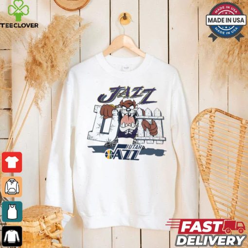 NBA Utah Jazz Looney Tunes Taz T Shirt