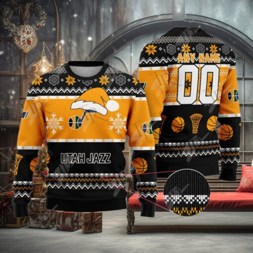 NBA Utah Jazz Special Christmas Ugly Sweater Design