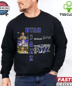 NBA Utah Jazz players name signature shirt
