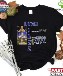 NBA Utah Jazz players name signature shirt