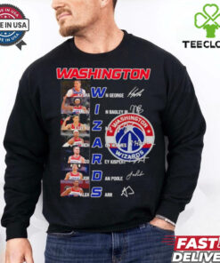 NBA Washington Wizards players name signature shirt