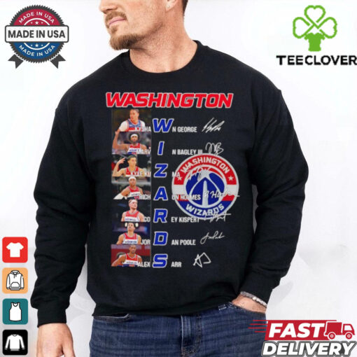NBA Washington Wizards players name signature shirt