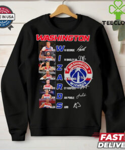 NBA Washington Wizards players name signature shirt
