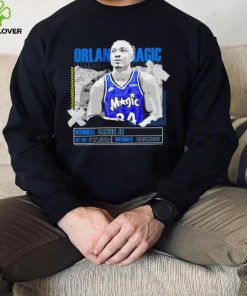 NBA Wendell Carter Jr Orlando Magic basketball player information paper shirt