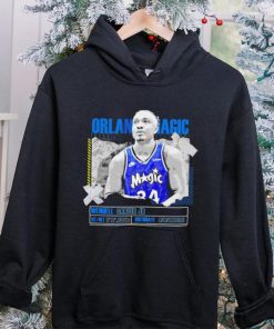 NBA Wendell Carter Jr Orlando Magic basketball player information paper shirt