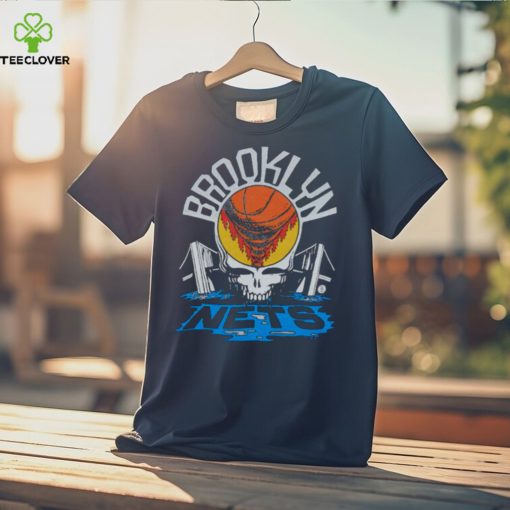 NBA x Grateful Dead x Nets Skull Shirt